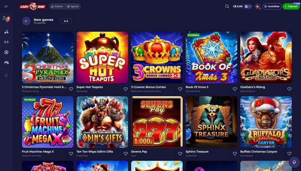Lazybar casino slots