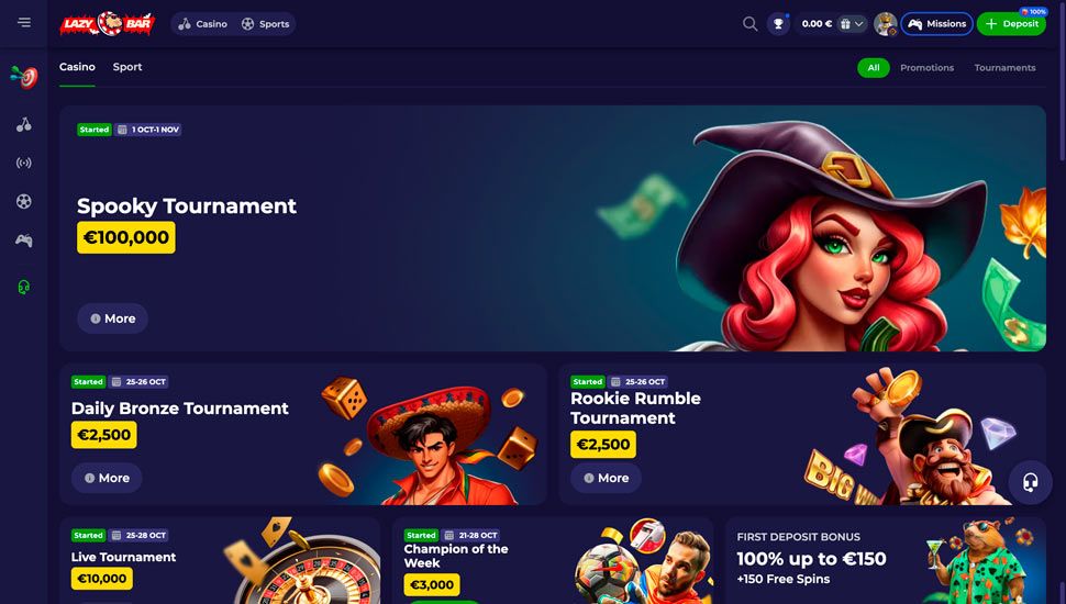 lazybar casino bonuses