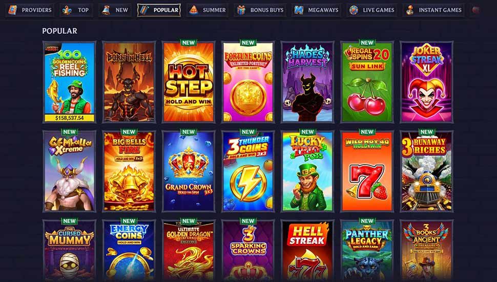 Lolajack - list of games