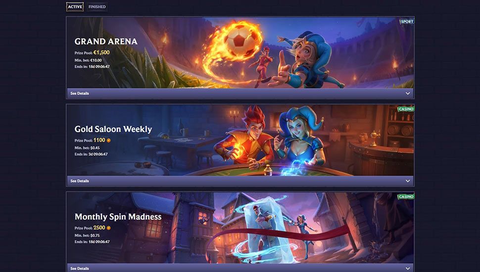 Lolajack - list of tournaments