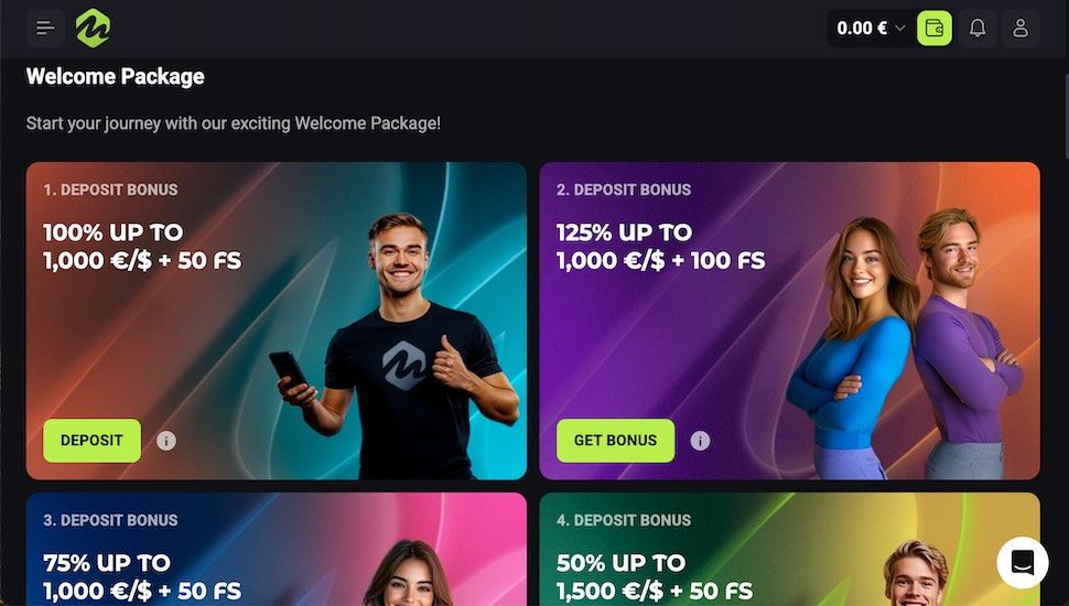 Mateslots Casino Bonuses