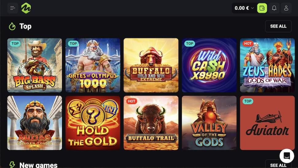 Mateslots Casino Games