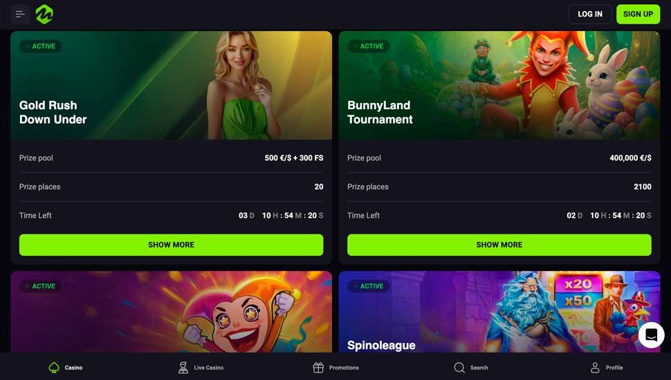 Mateslots Casino Tournaments