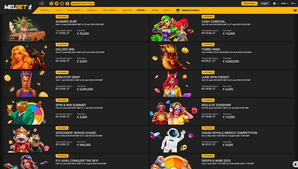 Melbet Tournaments