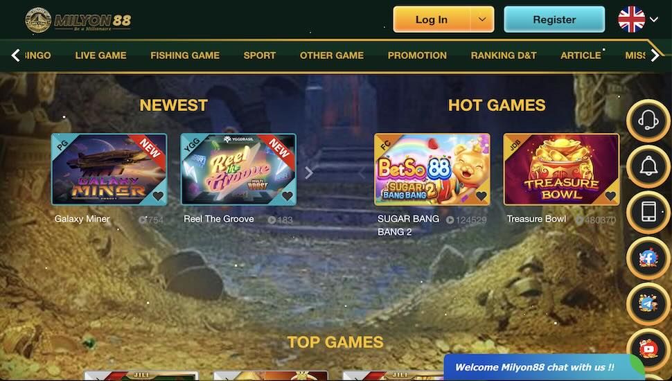 Milyon88 casino Games