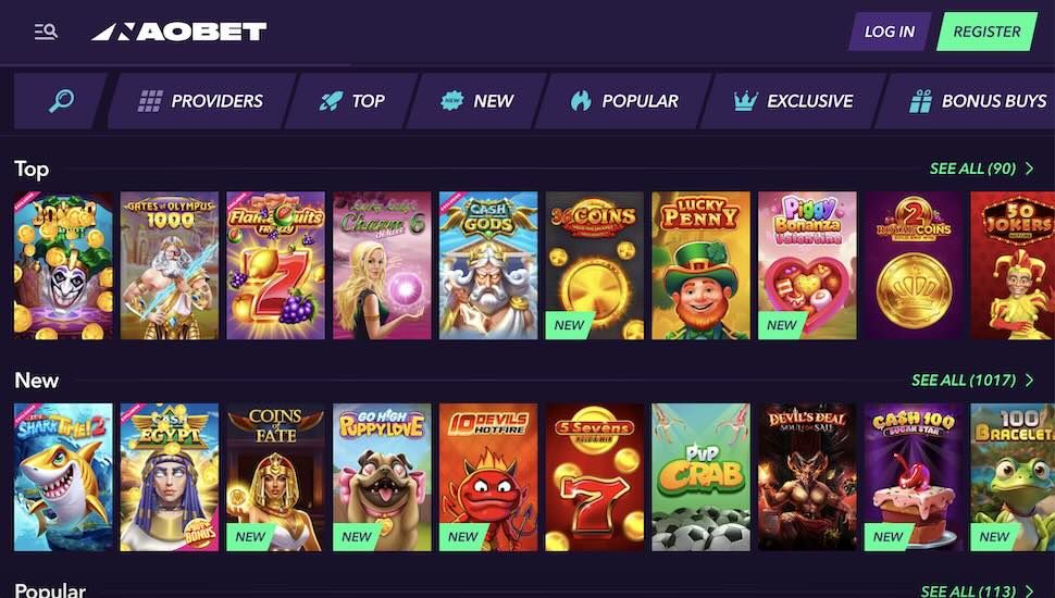 Naobet Casino Games
