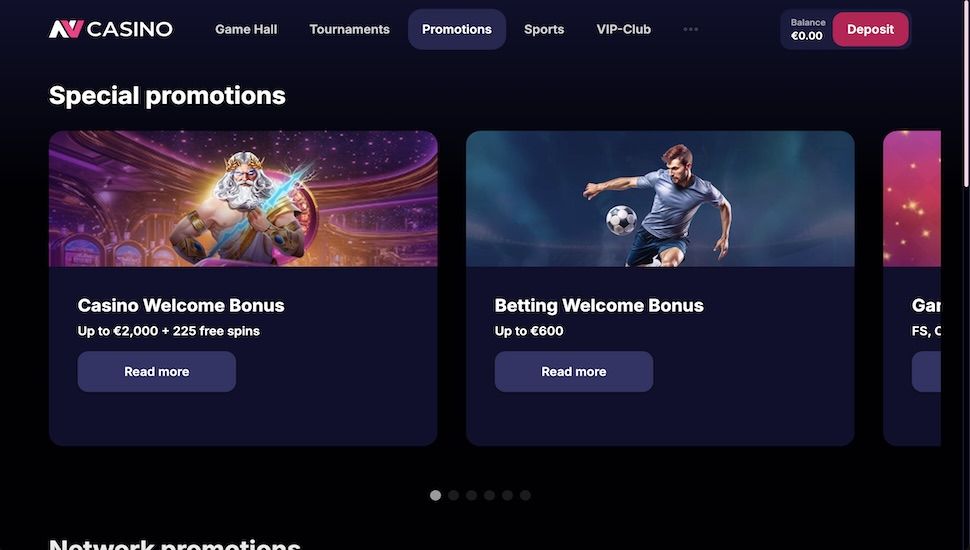 NV casino Bonuses