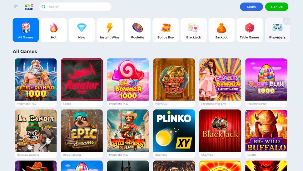 plangames casino slots