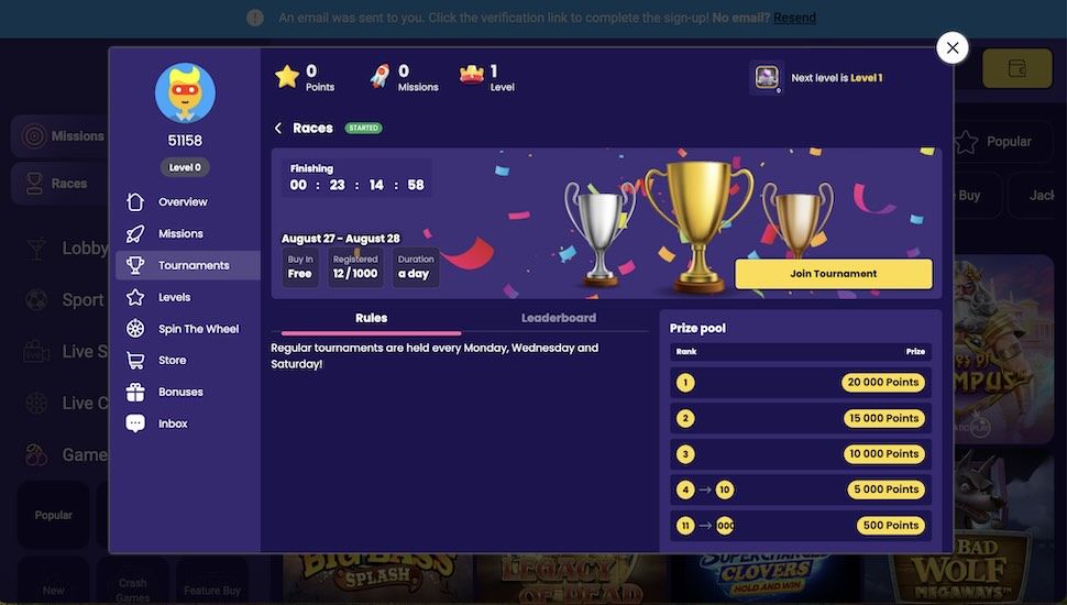 Pokobet Casino Tournaments