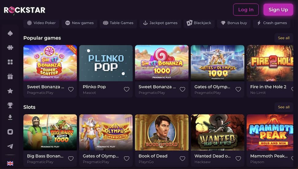 Rockstar Casino Games