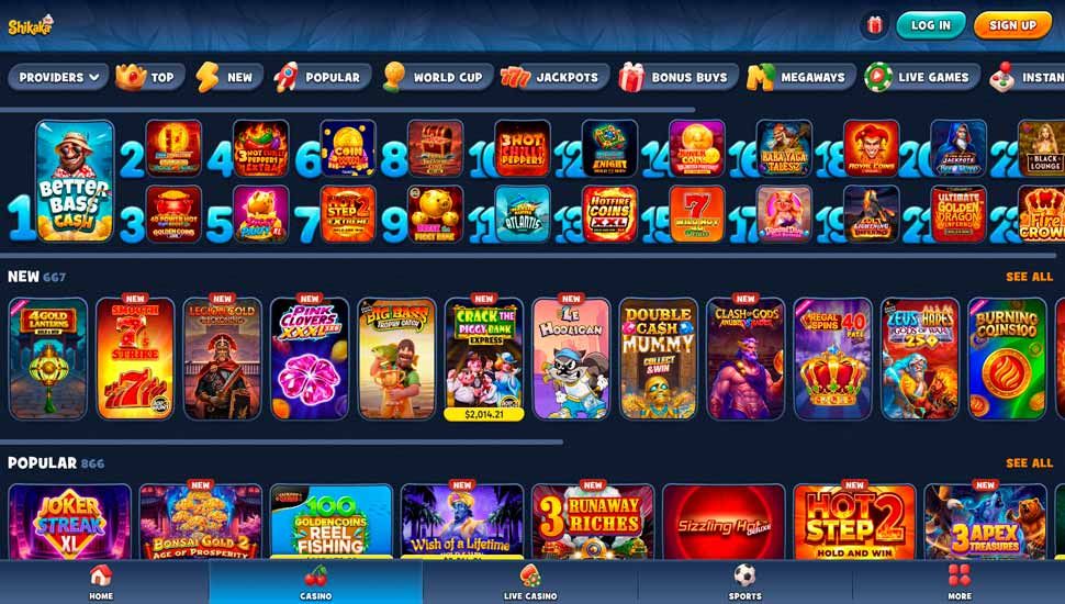 shikaka casino slots