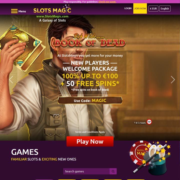 Slots Magic Registration