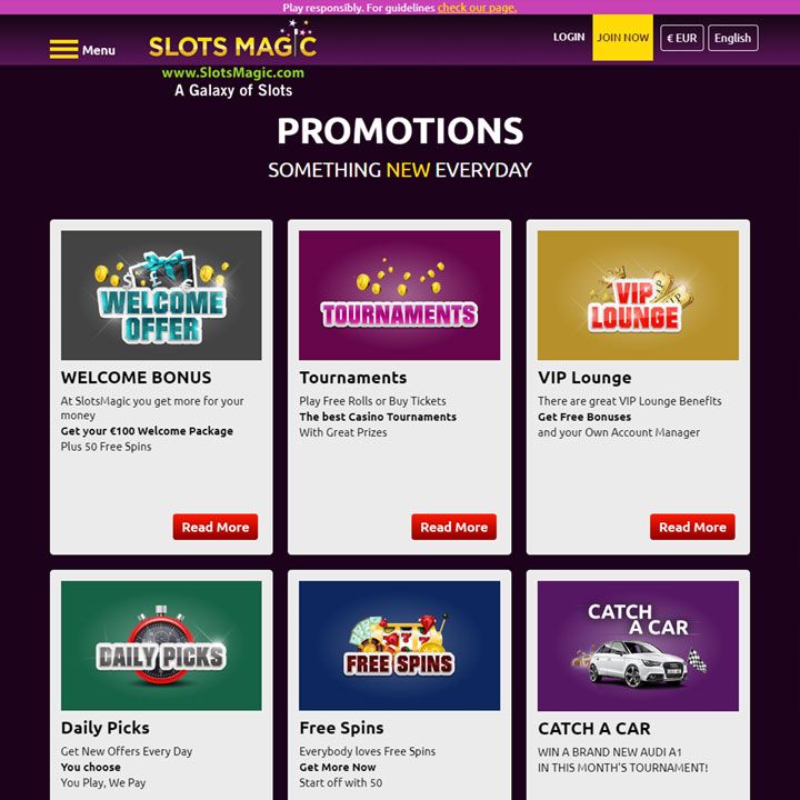 Slots Magic Bonus