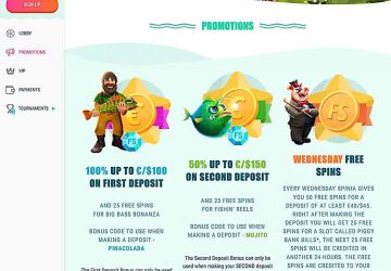 Spinia - Promotions