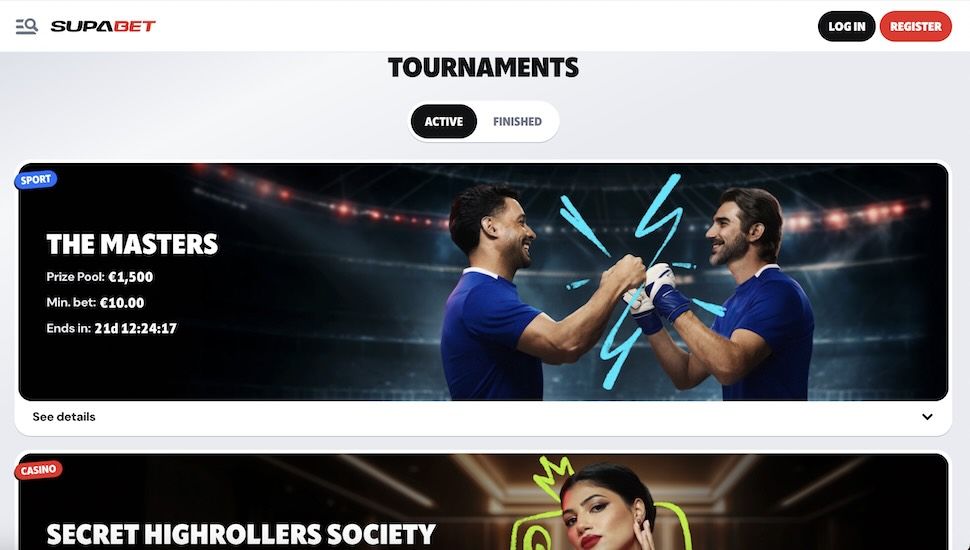 Supabet Casino Tournaments