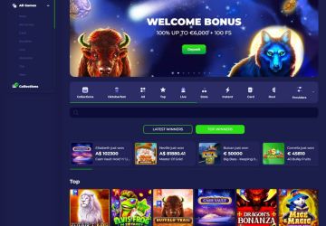 Zotabet Casino - main page