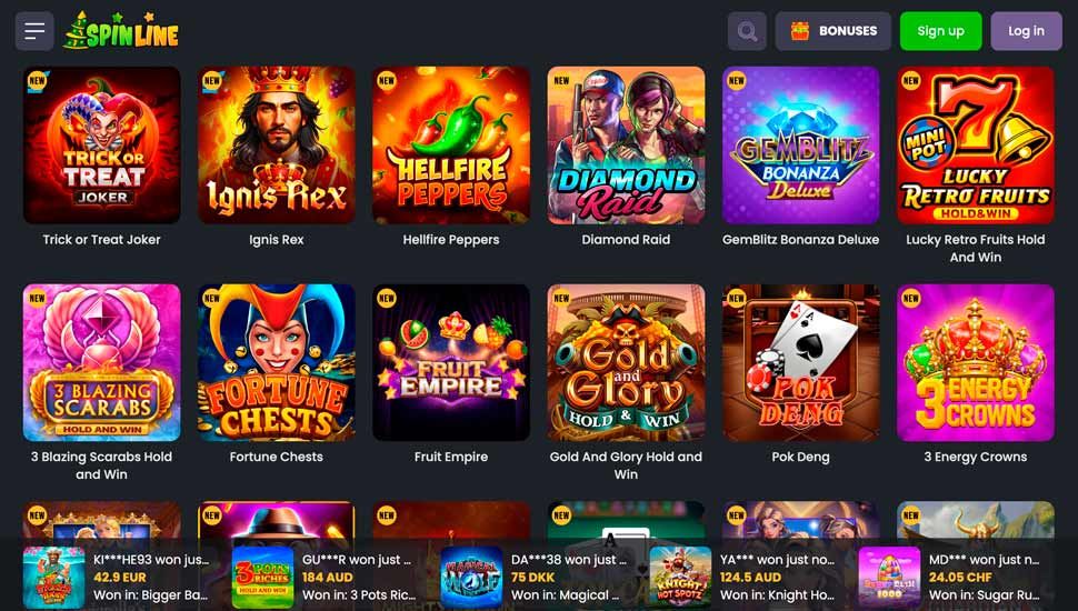 Spinline casino