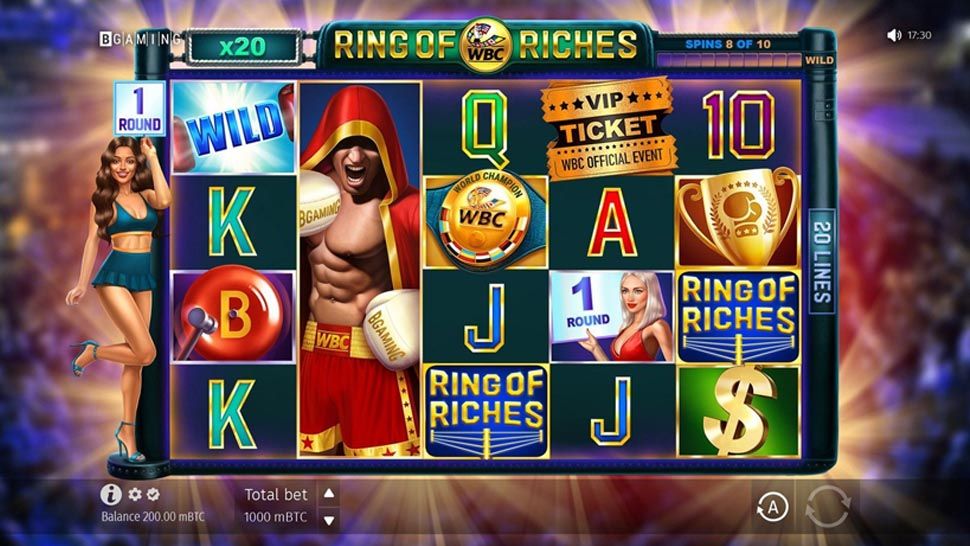 WBC Ring of Riches new slot released news