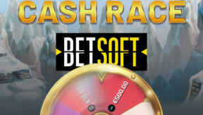 Compete for big rewards in BetSoft's "Cash Race" tournament