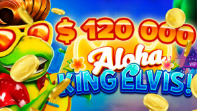 Crypto player wins incredible $120,000+ Jackpot in Aloha King Elvis slot