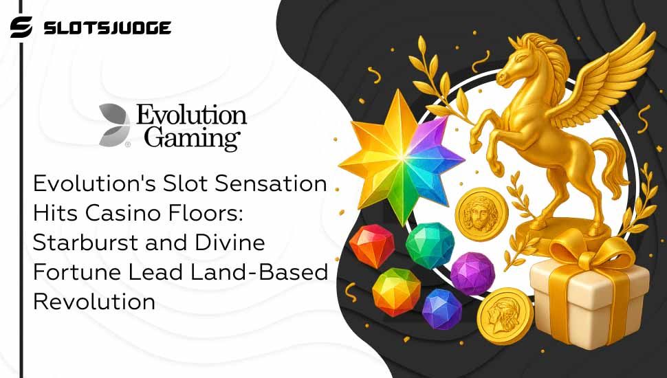 Evolutions slot sensation hits casino floors banner