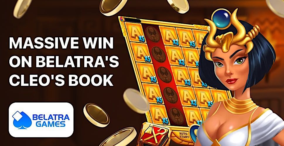 Massive win on Belatra's Cleo's Book - News