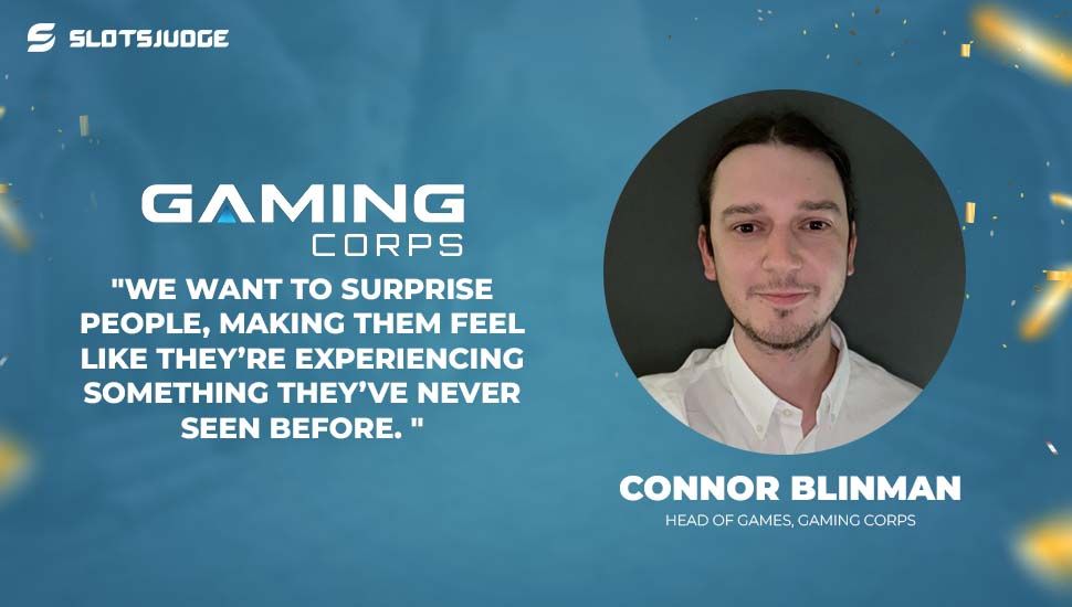 Connor Blinman, Head of Games at Gaming Corps