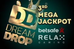Relax Gaming’s Dream Drop Pays Out the Third Mega Jackpot
