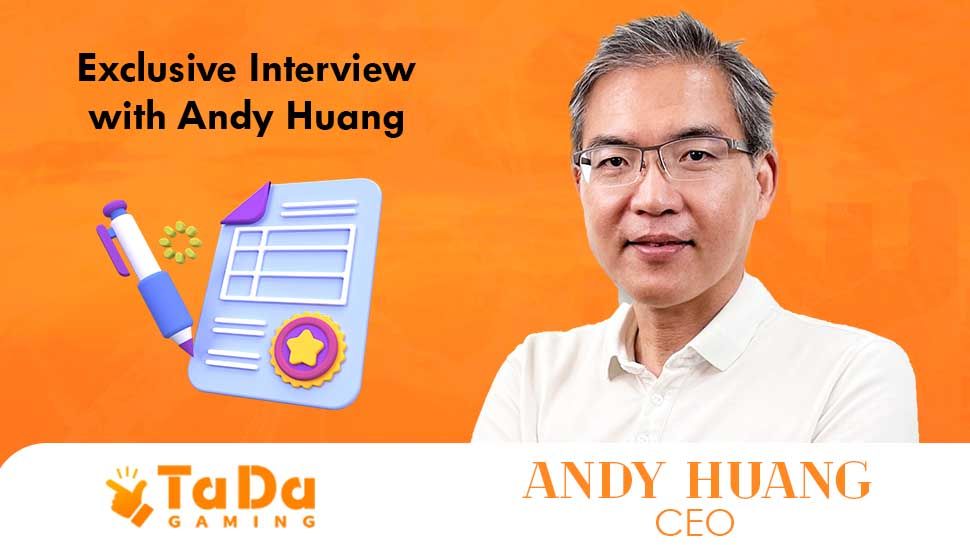 Andy Huang, the CEO of TaDa Gaming Ltd. portrait