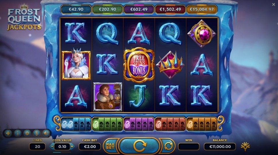 Wonderful Winter Slot: Frost Queen Jackpots from Yggdrasil