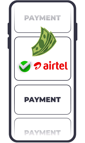 Airtel payment withdrawal - Step 2