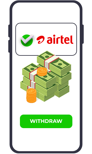 Airtel payment withdrawal - Step 3