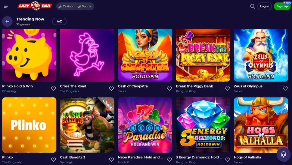 Lazybar casino