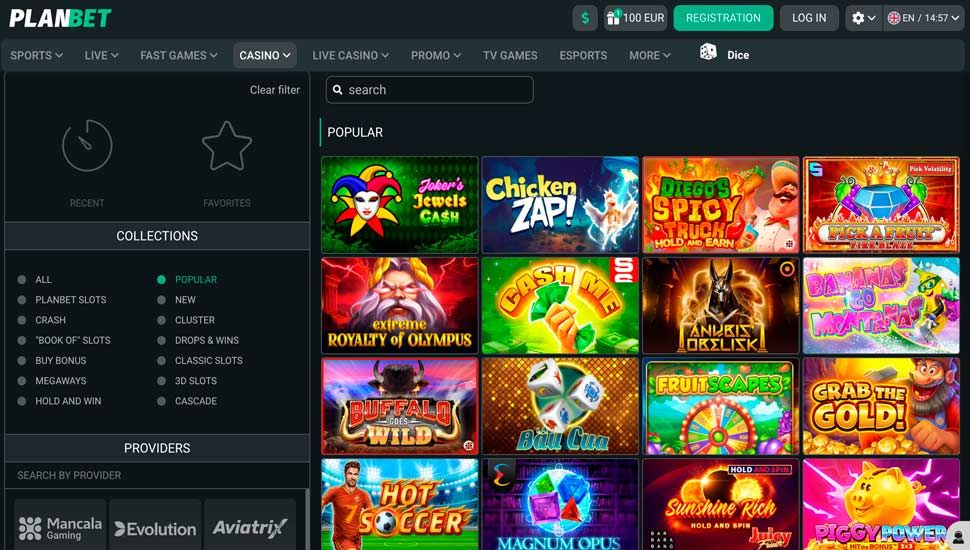 Planbet casino