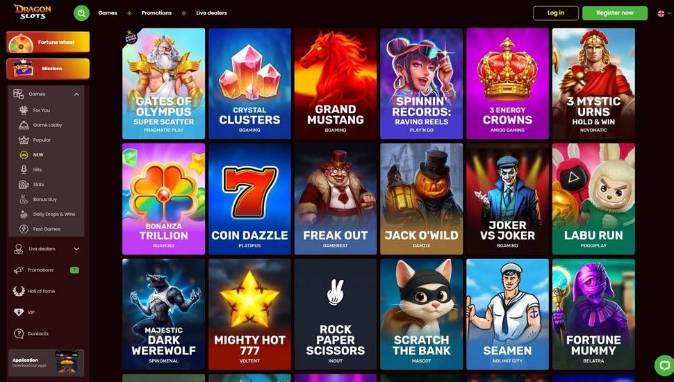 DragonSlots casino