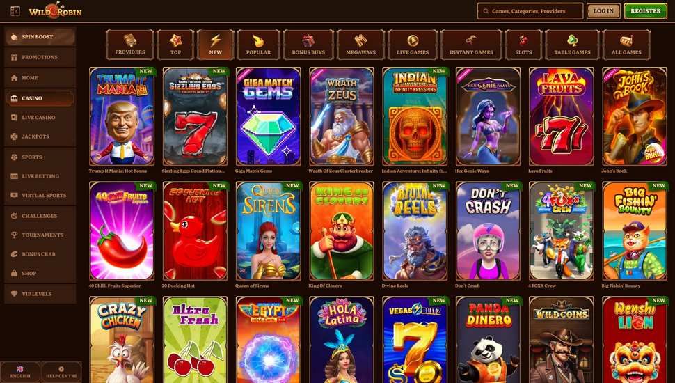 WildRobin Casino
