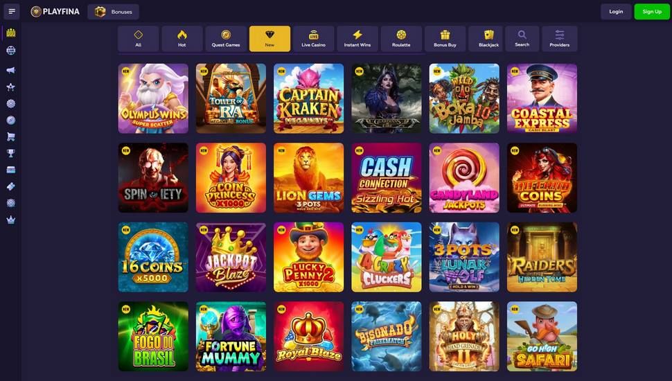 Playfina casino