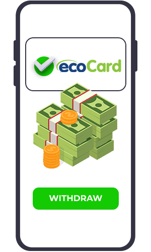 Withdraw with EcoCard - Step 3