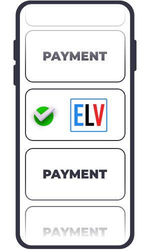 Select ELV as a deposit method