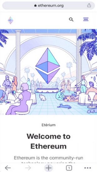 how to register Ethereum step 1