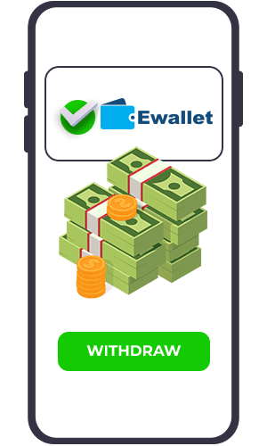 Choose how much to withdraw and confirm