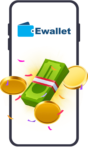 Receive your money on Ewallet