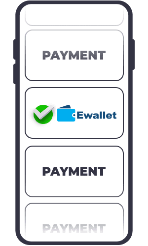 Choose Ewallet in payment methods list