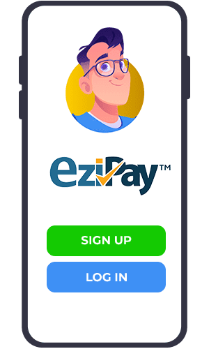 Deposit with Ezipay step 1