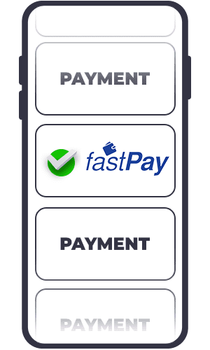 Select fastPay as a Deposit Method