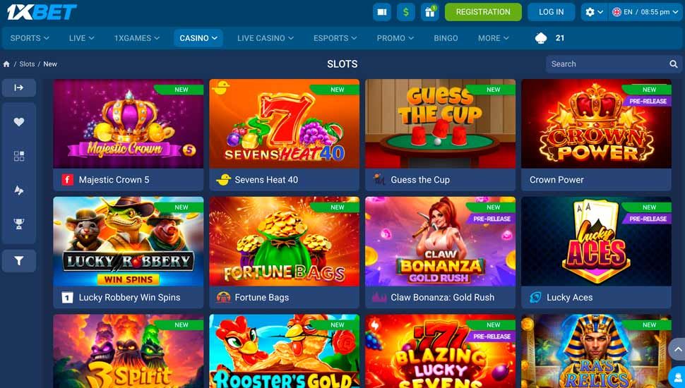 1xBet casino