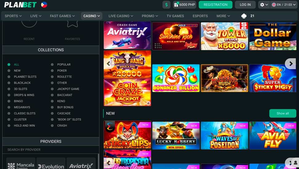 Planbet casino