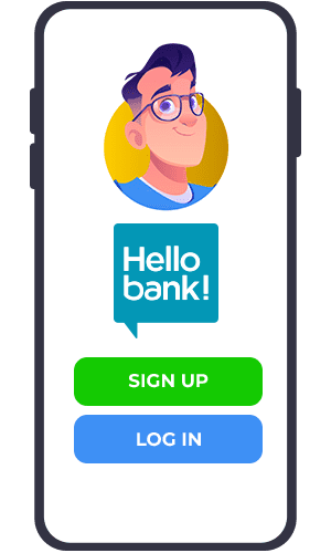 Deposit with Hello Bank! - Step 1