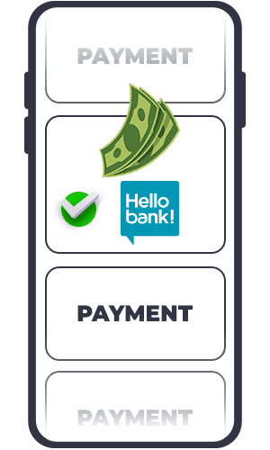 Withdraw with Hello Bank! - Step 2