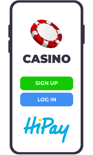 Register at the Casino with HiPay